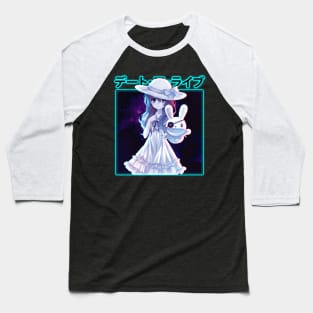 Graphic Art Miku A Live Romance Manga Baseball T-Shirt